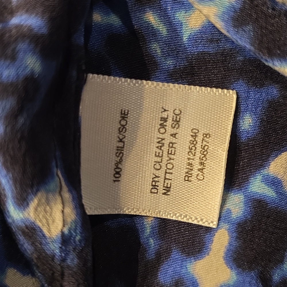 Intermix Silk Abstract Patterned Romper - image 6